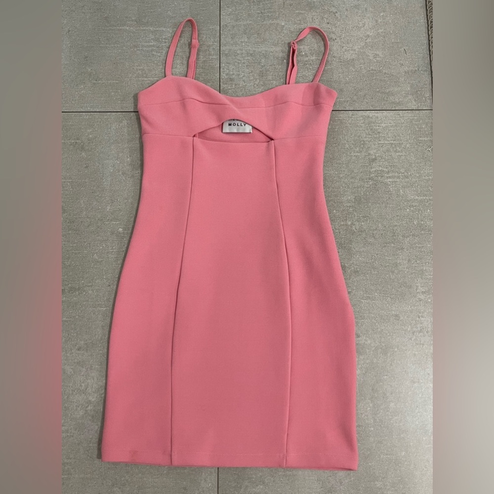 Hello Molly Pink mini dress